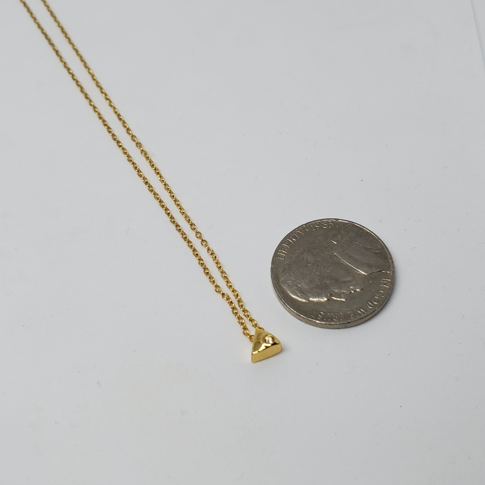 NEW Gorjana Triangle Charm Necklace - Picture 5 of 8